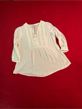 NWT  Bob Timberlake Women’s Peasant Blouse small